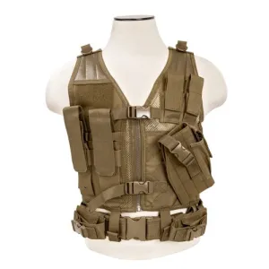 NCSTAR VISM BY NCSTAR TACT VEST/TAN X