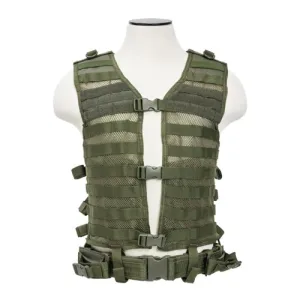 NCSTAR MOLLE PALS VEST GREEN