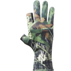NOMAD CLOTHING Fingerless Turkey Glove - Mossy Oak Shadowleaf