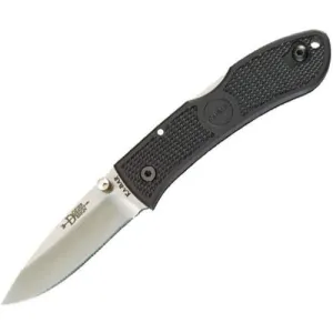KA-BAR Mini Dozier Folder-Black Straight Edge