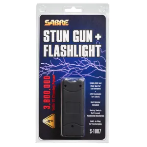 SABRE 3.8 Million Volt Stun Gun/Flashlight Portable 2.3