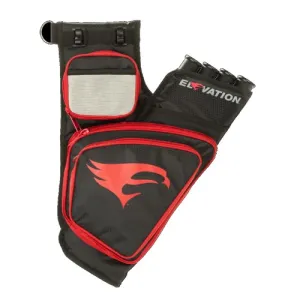 ELEVATION Transition 4-Tube Hip Quiver Black/ Red LH