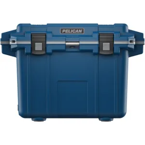 PELICAN 50QT Elite Cooler (Pacific Blue/Gray)