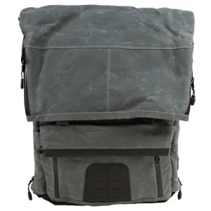 GREY GHOST GEAR Gypsy 2.0 Backpack Waxed Canvas 17 Liters Charcoal