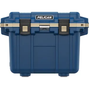 PELICAN 30 QT Elite Cooler (Pacific Blue/Coyote Tan)
