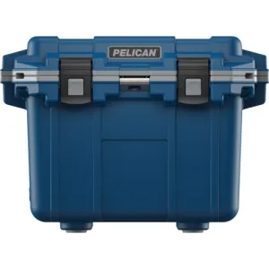 PELICAN 30QT Elite Cooler (Pacific Blue/Gray)