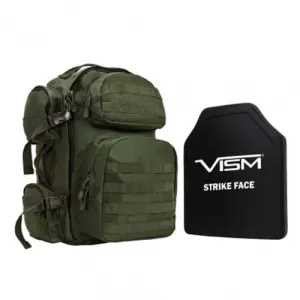 NCSTAR Tactical Backpack w/ LevelIII+ STR Ballistic Plate
