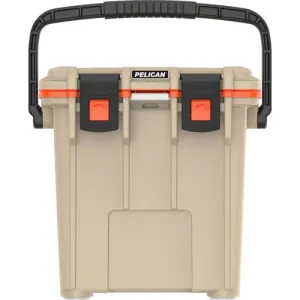 PELICAN 20QT Elite Cooler (Tan/Orange)