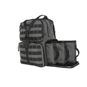 GPS Tactical Range Backpack* Holds 3 Handguns Gray