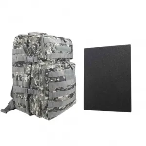 NCSTAR Assault Backpack w/ Level IIIA Ballistic Plate DC
