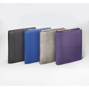 GUN TOTE'N MAMAS Leather CCW iPad Case Purple 10.5"