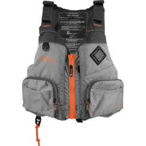 OLD TOWN Treble Angler Sportsman Life Jacket - Silver