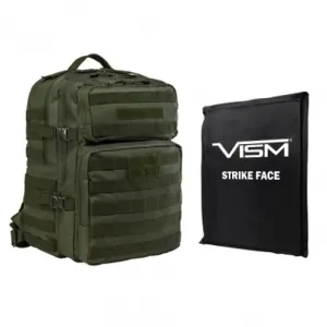 NCSTAR VISM 2974 Backpack w/ 11"X14" Soft Panel - Green