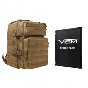 NCSTAR VISM 2974 Backpack w/ 11"X14" Soft Panel - Tan