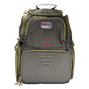 GPS Handgunner Backpack w/Cradle 4 handguns Grn/Khaki
