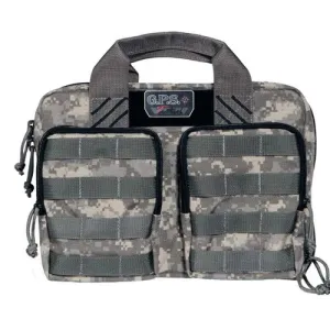 GPS Tactical Quad + 2 Pistol Range Bag Fall Digital