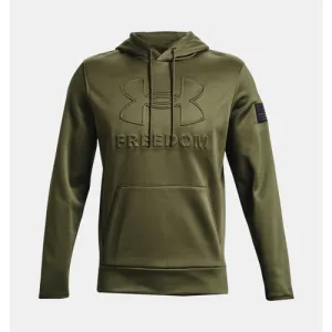 UNDER ARMOUR Men's UA Freedom Emboss Hoodie - OD Green