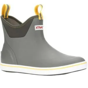 XTRATUF Men's 6" Ankle Deck Boot - Grey