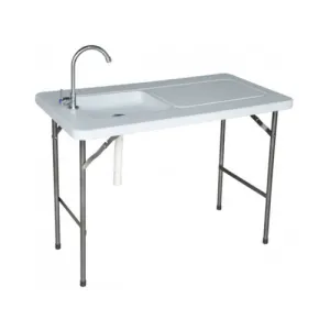 ANGLER OUTDOOR Multi-Use Outdoor Table 44 x 23 x 43-3/8