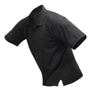 VERTX Coldblack Short Sleeve Polo Shirt Black XL