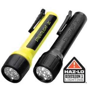 STREAMLIGHT 3C LED - without alkaline batteries - Yellow