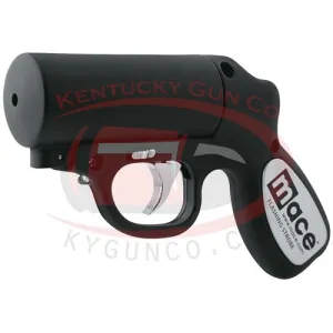 MACE MATTE BLACK PEPPER GUN