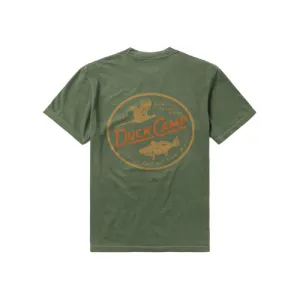 DUCK CAMP Pheasant Redfish Graphic Tee Willow