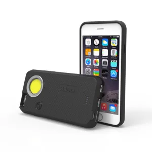 NEBO CaseBrite iPhone 6 Plus/6S Plus Case + Light Black