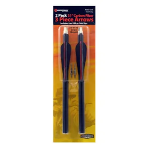 BEEMAN 3-piece Carbon Arrow Kit (2-3-piece arrow in Kit)