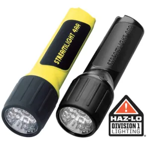 STREAMLIGHT 4AA LED - alkaline batteries - Black