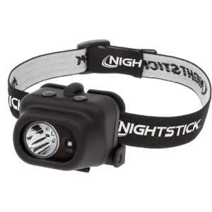 NIGHTSTICK Dual-Light Multi-Function Headlamp Black White LED