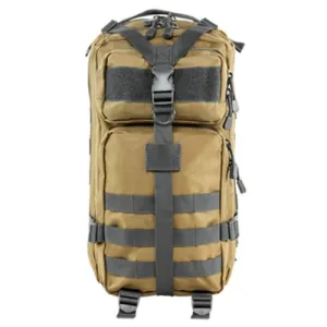 NCSTAR Small Backpack - Tan with Urban Gray Trim 17"
