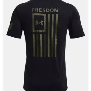 UNDER ARMOUR Men's UA Freedom Flag T-Shirt - OD Green