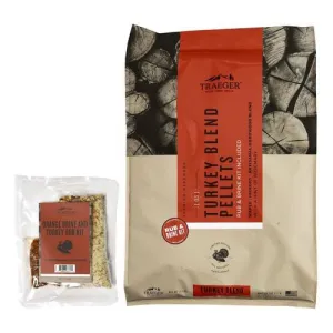 TRAEGER Limited Edition Turkey Pellet and Brine Kit 18lb