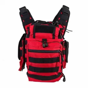 NCSTAR VISM 1st Responder Utility Bag - Red / Black