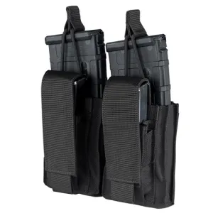 CONDOR OUTDOOR Gen2 Double Kangaroo Mag Pouch - Black