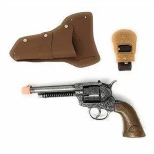 PARRIS TOYS Big Tex 11" Cap Pistol w/ Holster & Belt