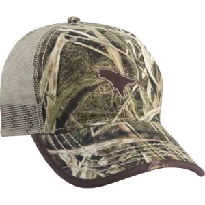 DRAKE Flying Duck Meshback Cap MO Shadow Grass Blades