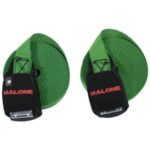 MALONE 15' Cam Buckle Load Strap 2pk foam buckle sleeve