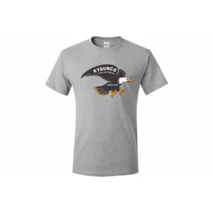 KYGUNCO Supplying Freedom Eagle T-Shirt - Light Steel