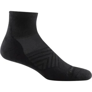 DARN TOUGH VERMONT Run 1/4 Ultra-Lightweight with Cushion Black