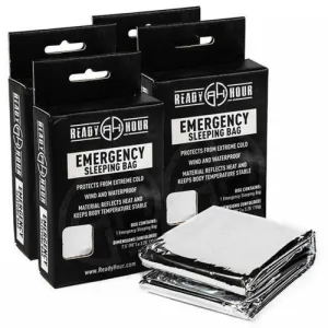 READY HOUR Ememrgency Sleeping Bag 4-Pack
