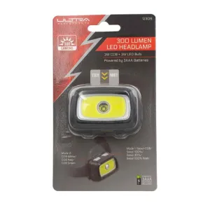 ULTRA PERFORMANCE Multi-Function LED Headlamp 300 Lumen