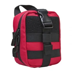 NCSTAR VISM Small Molle EMT Pouch - Red w/ Black Trim