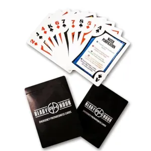 READY HOUR Preparedness Playing Cards