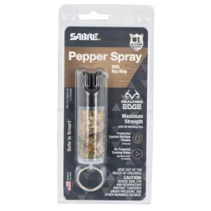 SABRE Camo Pepper Spray w/Key Ring