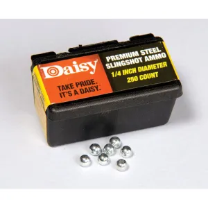 DAISY AIRGUNS 1/4" Steel Slingshot Ammo