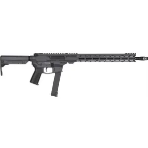 CMMG Resolute MKGS 9mm 16.1" 32rd Semi-Auto AR15 Rifle - M-LOK / Glock Mags - Sniper Grey