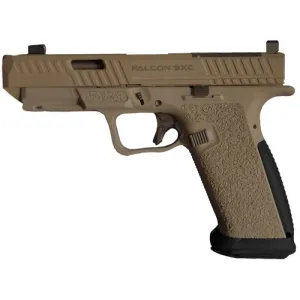 LIVE FREE ARMORY FALCON 9XC 9mm 4" 10rd - FDE