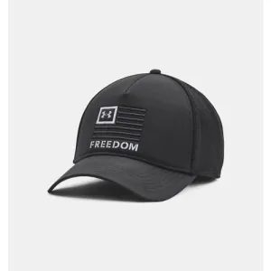 UNDER ARMOUR Men's UA Freedom Trucker Cap - Black Steel